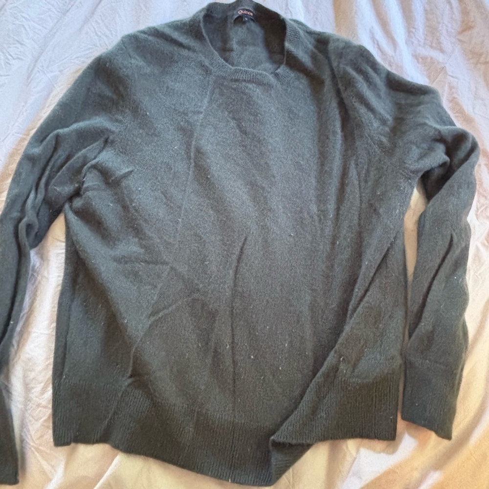 Quince Green Sweater